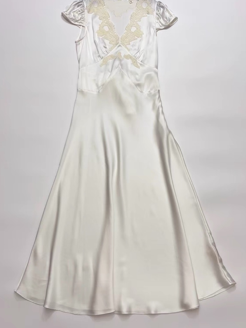 DOEN Coraline dress lace trim, XS S M L - Picture 4 of 9
